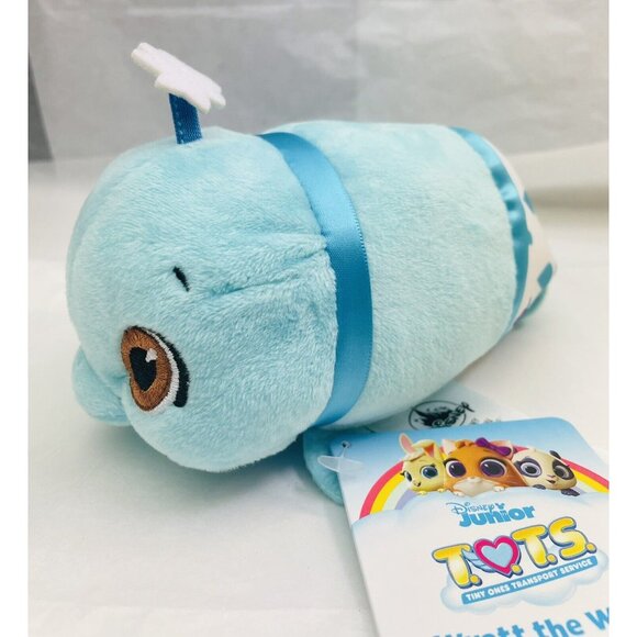NWT~Disney T.O.T.S. WYATT THE WHALE Small Plush 6'' - Picture 9 of 9